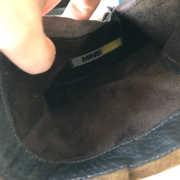 Brown Suede Heeled Boot--Tronchetto Con Tacco E Plateau - Picture 6 of 7